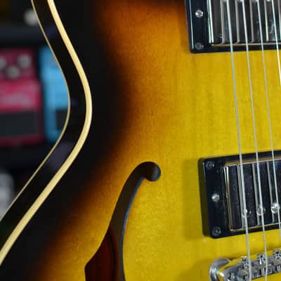 Gibson ES-339 with Dot Inlays 2007 - 2014 - Antique Vintage Sunburst image 8