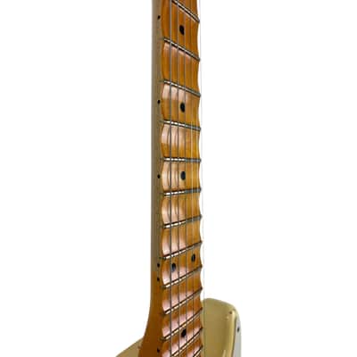 Fender Custom Shop 56 Reissue Stratocaster 2021 - Scalloped - Vintage White - Relic image 9