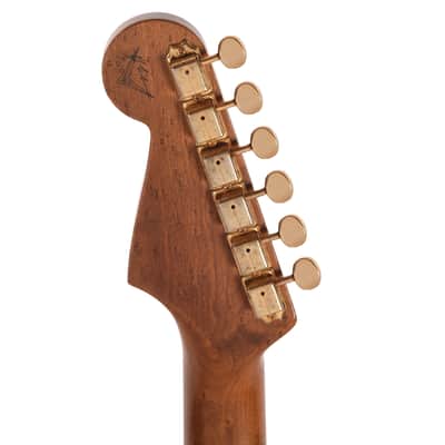 Fender Custom Shop '50s Roasted Stratocaster Journeyman Relic Black Burst Master Built by Kyle McMillin w/Roasted Birdseye Maple Neck (Serial #R138290) image 8
