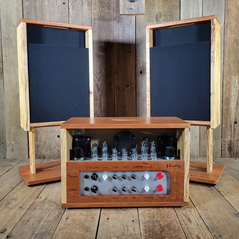 Humphrey Espresso 30S 2019 Spalted Maple and Barista Speakers - Natural image 1