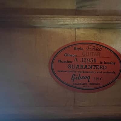 Gibson J-200 1955 - 1960 - Natural image 10