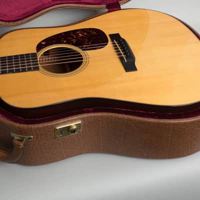 C. F. Martin  D-18 1937 Authentic Flat Top Acoustic Guitar (2008), ser. #1317256, original brown tolex hard shell case. image 12