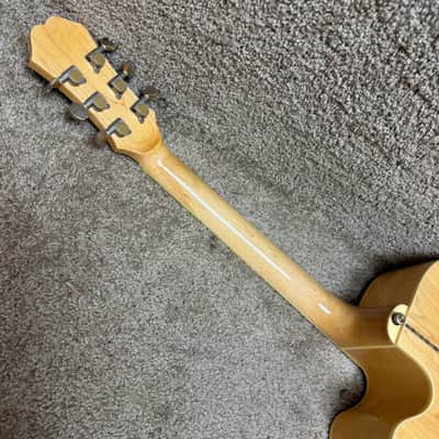 Epiphone EJ200CE Natural w/ OHSC MIK 1998 image 6