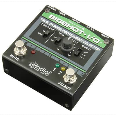 Radial BigShot i/o true bypass instrument selector image 3