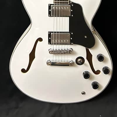 Rafferty Semi Hollow - White image 4