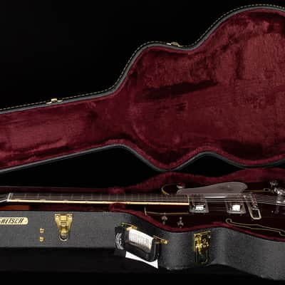 Gretsch G6119T-62 Vintage Select Edition '62 Tennessee Rose Dark Cherry Stain (950) image 8