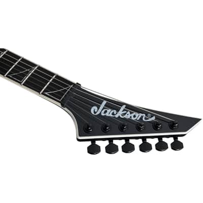 Jackson Pro Plus Signature Christian Andreu RRET6 Black with White Bevels - Electric Guitar image 5