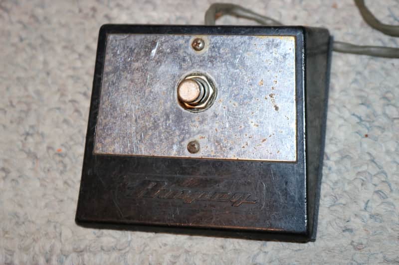 Vintage Original 1960s Ampeg One Button Footswitch image 1