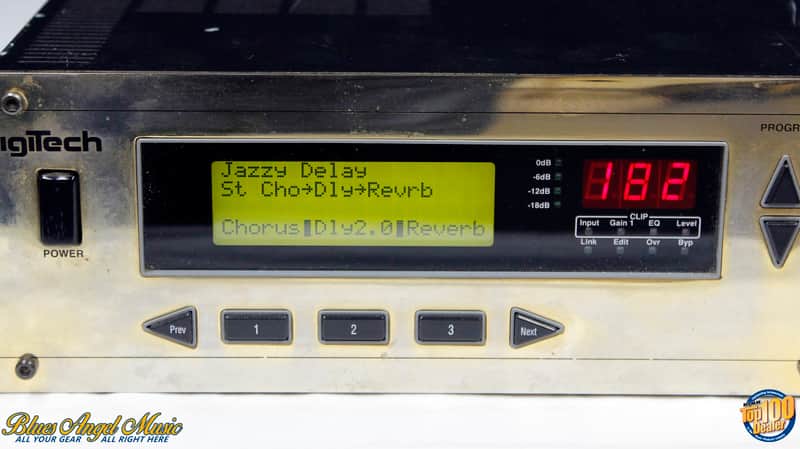 1994 Limited Edition Gold-Face Digitech GSP 2101 Studio Tube