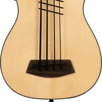 Kala Hutch Hutchinson Signature U-Bass Acoustic-electric Bass Guitar - Natural image 1