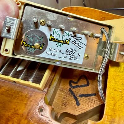 2008 Gibson Les Paul Standard Larry Corsa Conversion Peter Green Replica LCPG-150