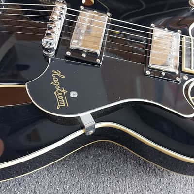 HAGSTROM Tremar Viking Deluxe, Black Gloss image 11