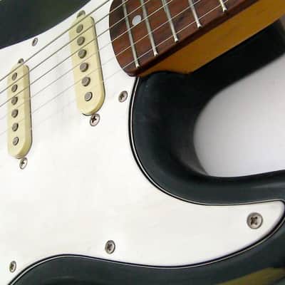 Fender Squier Stratocaster - Light Relic Black image 7