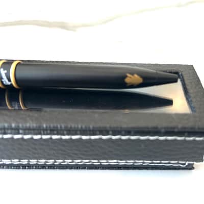 Official Gibson Black Logo Pen w/ Collector Case | Gold Gibson Script image 4