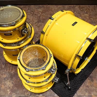 1994 Peavey RBS-1 5-Piece Shell Pack - Gloss Yellow image 3