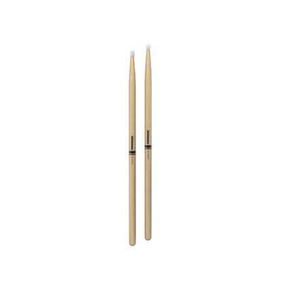 Pro-Mark TX5BN Hickory 5B Nylon Tip Drum Sticks (Pair) image 4