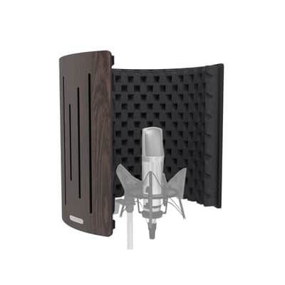 Vicoustic Flexi Screen Ultra MKII Dark Walnut - Reflection filter image 3