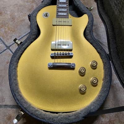 GOLD LES PAUL EPIPHONE ELECTRIC GUITAR GIB. QING DAO FACTORY 2007 image 2