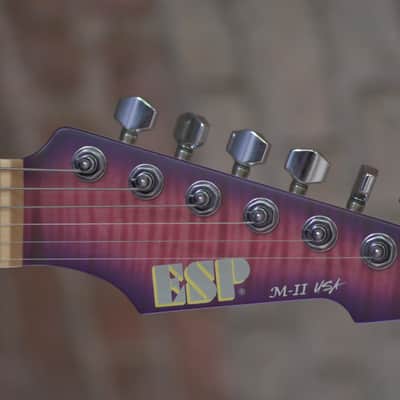 ESP USA M-II HT SD RM - Cranberry Burst - Demo Bare Knuckle Juggernaut image 12