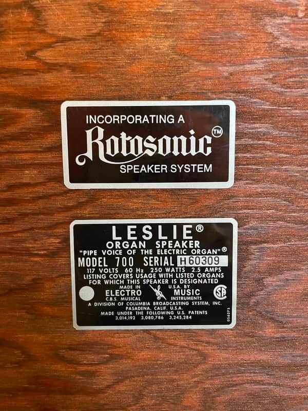 Leslie 700 - Wood image 1