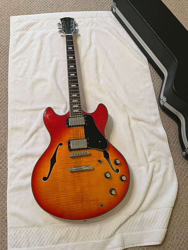 Sire Sire Larry Carlton H7 Cherry Burst + Gator Hard Case 2021 - Cherry Burst