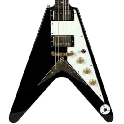 GIbson Flying V Gothic II EMG Satin Black [10/11] | Reverb
