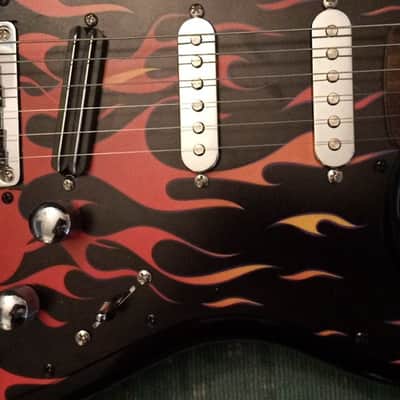 ~Cashified~ Fender Squier StratoCaster with Bridge HumBucker image 16