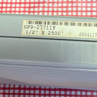 Quantegy GP9 1/2" audio tape for analog RTR machines on 10.5" metal reel image 6