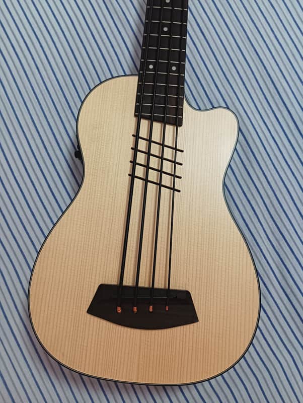 Kala SSMHG-C-HH FS Fretted Hutch Hutchinson Signature U-Bass with Bag