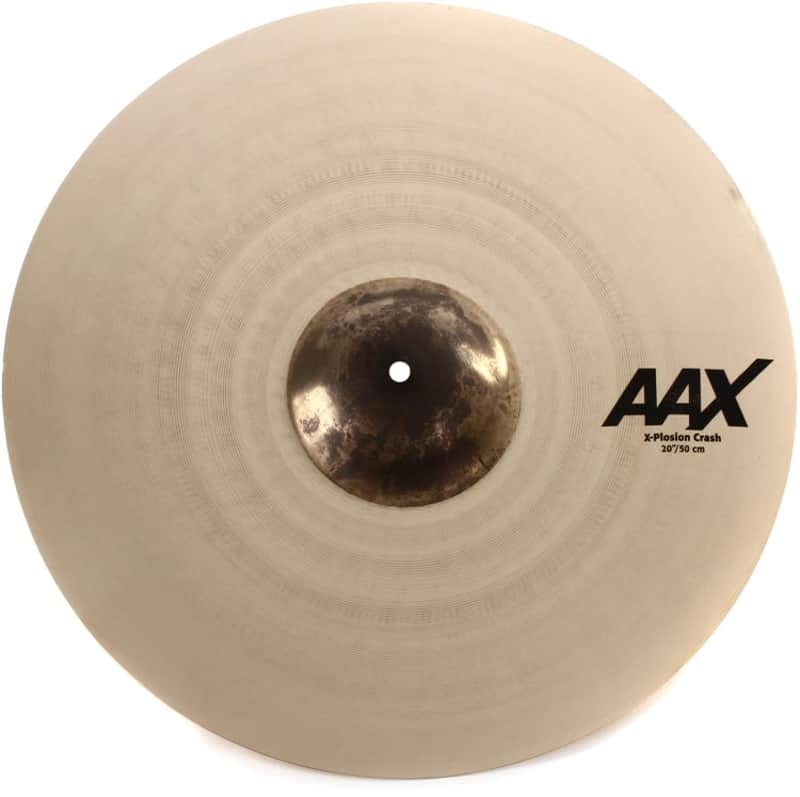 Sabian 20 inch AAX X-Plosion Crash Cymbal - Brilliant Finish (22087XBd1) image 1