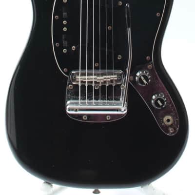 1977 Fender Mustang black image 1