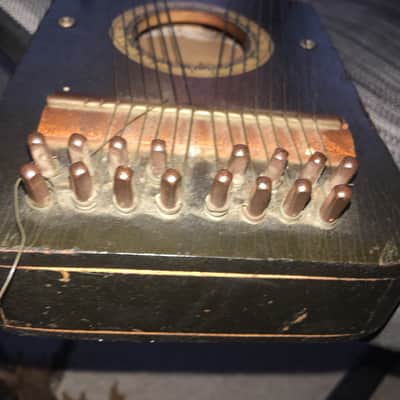 1920's Ukelin Manufacturers Advertising Co. Violin and Hawaiian Ukulele Combined Two Hole Ukelin 1929 image 22