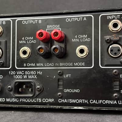 Vintage Amplified Music Products (A.M.P.) Power Amplifier Model 8000 1980s? image 7