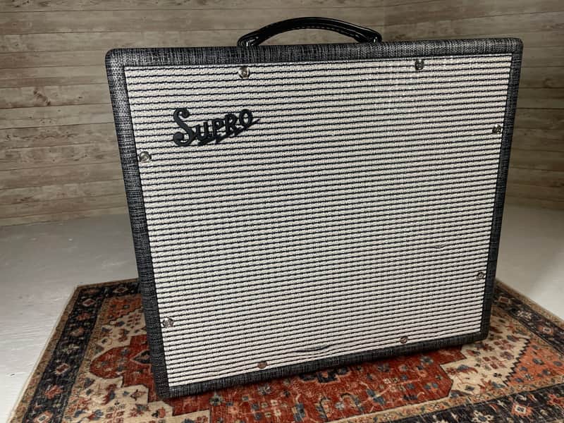 Immagine Supro 1790 Black Magick 75-Watt 1x12in Guitar Speaker Cabinet - 1