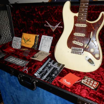 Fender Road Worn 60's Stratocaster 2008-2016 - w/ hand wound Custom Shop loaded guard and case image 17