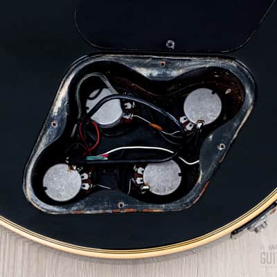2000s Edwards by ESP E-LP-98LTC Custom Black Beauty, Ebony Nitro Lacquer w/ USA Seymour Duncans, Japan image 15