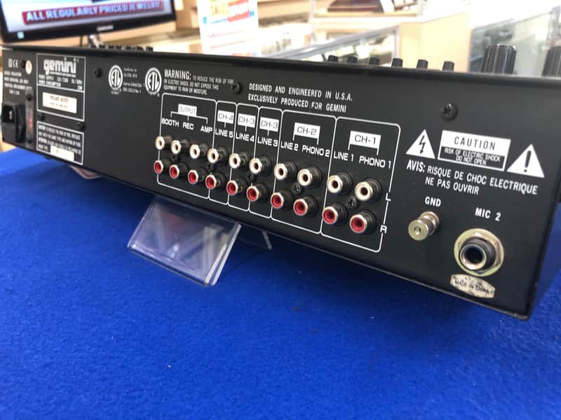 Gemini PMX-3501 PreAmp Mixer | Reverb