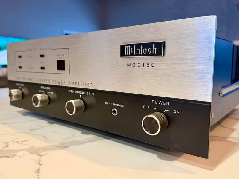McIntosh MC2150 150-Watt Stereo Power Amplifier image 1