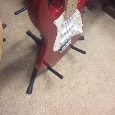 KORN Autographed Hand Signed Guitar, Original 5 members RARE image 8