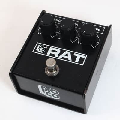 ギター Proco RAT Small Box RAT1 White Face Vintage ProCo RAT Whiteface smallbox guitar pedal demo with ES-335
