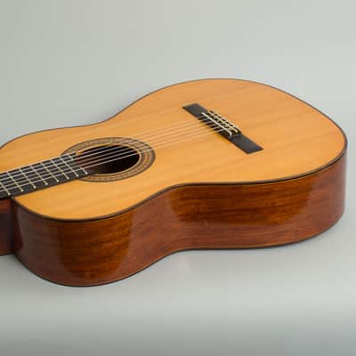 Del Pilar  Classical Guitar (1971), original black hard shell case. image 7