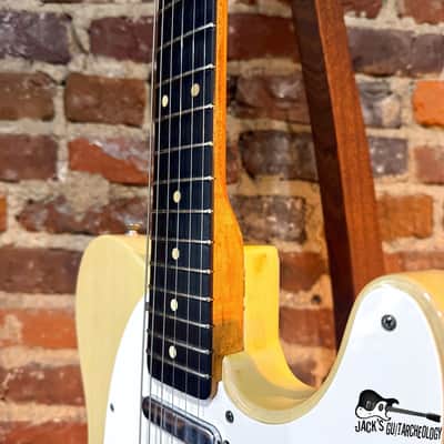 Fender Telecaster Electric Guitar *Refinish & Refret* w/ Vintage HSC (1960 - Blonde) image 9