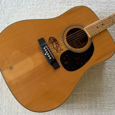 1977 Ibanez Concord 671 Acoustic Electric Dreadnought Herringbone Binding Guitar MIJ Japan image 4