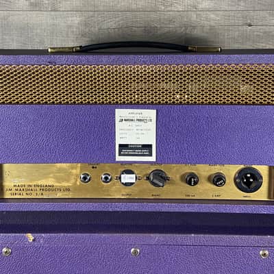 Marshall JMP 50 Half Stack 1971 - Purple image 9