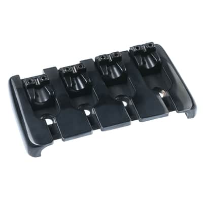 WSC Partsland BS41 4-String Bass Bridge Black - Bass Part image 2