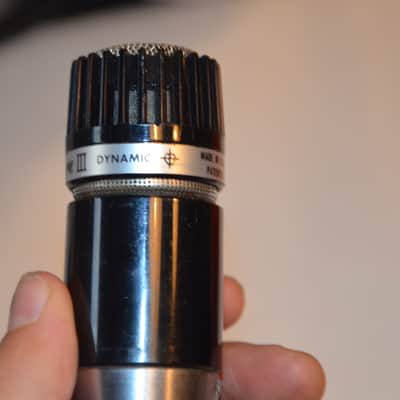 Shure real Vintage Microphone Unidyne III / Model 545-SD * Made in 1970 in the USA * Comes with the Original Bag * about 50 years old / very rare / sounds great for stage and studio image 10