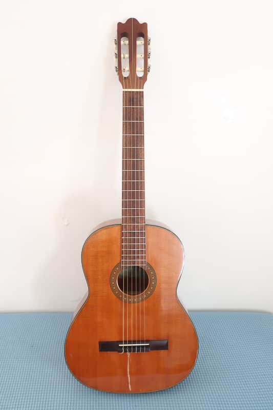Vintage Sadao Yairi S. Yairi Gakki Ltd. Model B-3 1969 Classical Acoustic Guitar Hand Made Very Good Condition Lovely Shape Chunky Neck Clear Tone image 1