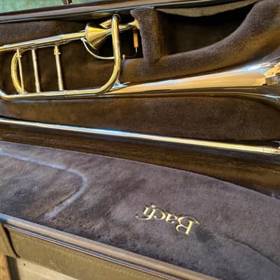 Bach Stradivarius LT42BOG 2000's - Gold Brass Bell/Lightweight Nickel Silver Outer Slide image 1