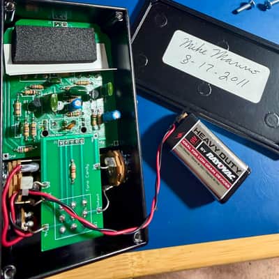 SUPER RARE (only 100 made) Tone Candy Skull Overdrive Pedal - 2011 - MIB - signed by Mike! image 11