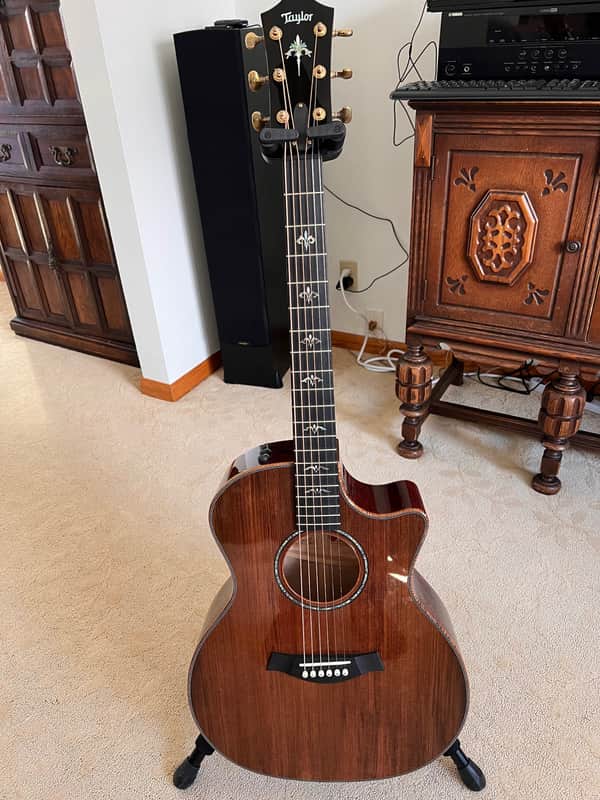 Taylor Custom Shop Grand Auditorium 2020 NAMM #2 of 10 Made image 1